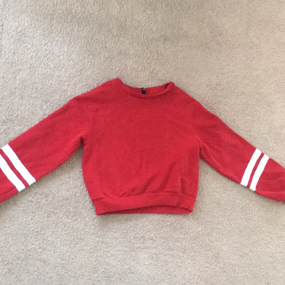 red striped long sleeve